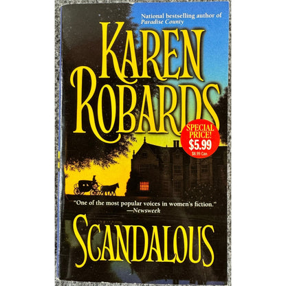 Scandalous by Karen Robards (Paperback)
