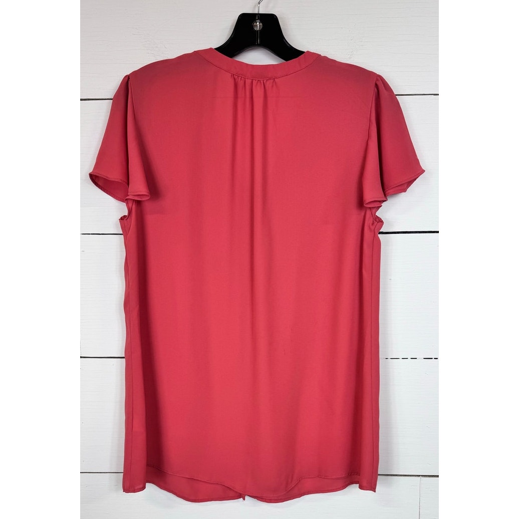 Maurices Short Sleeve Blouse Women's Size Medium