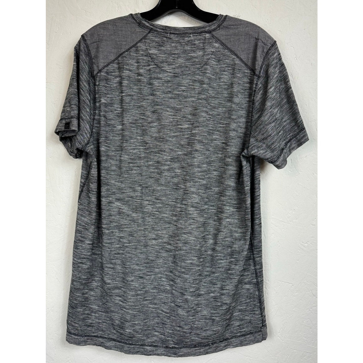 DKNY Gray Short Sleeve Shirt Men's Size Medium