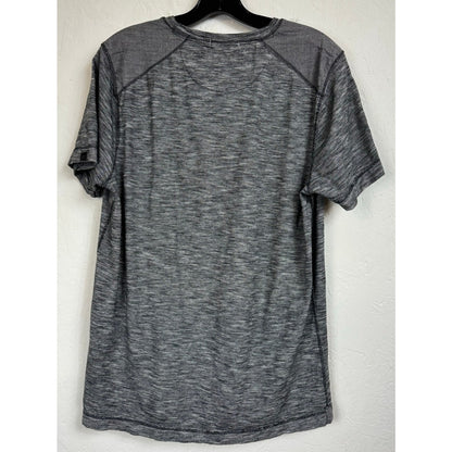DKNY Gray Short Sleeve Shirt Men's Size Medium