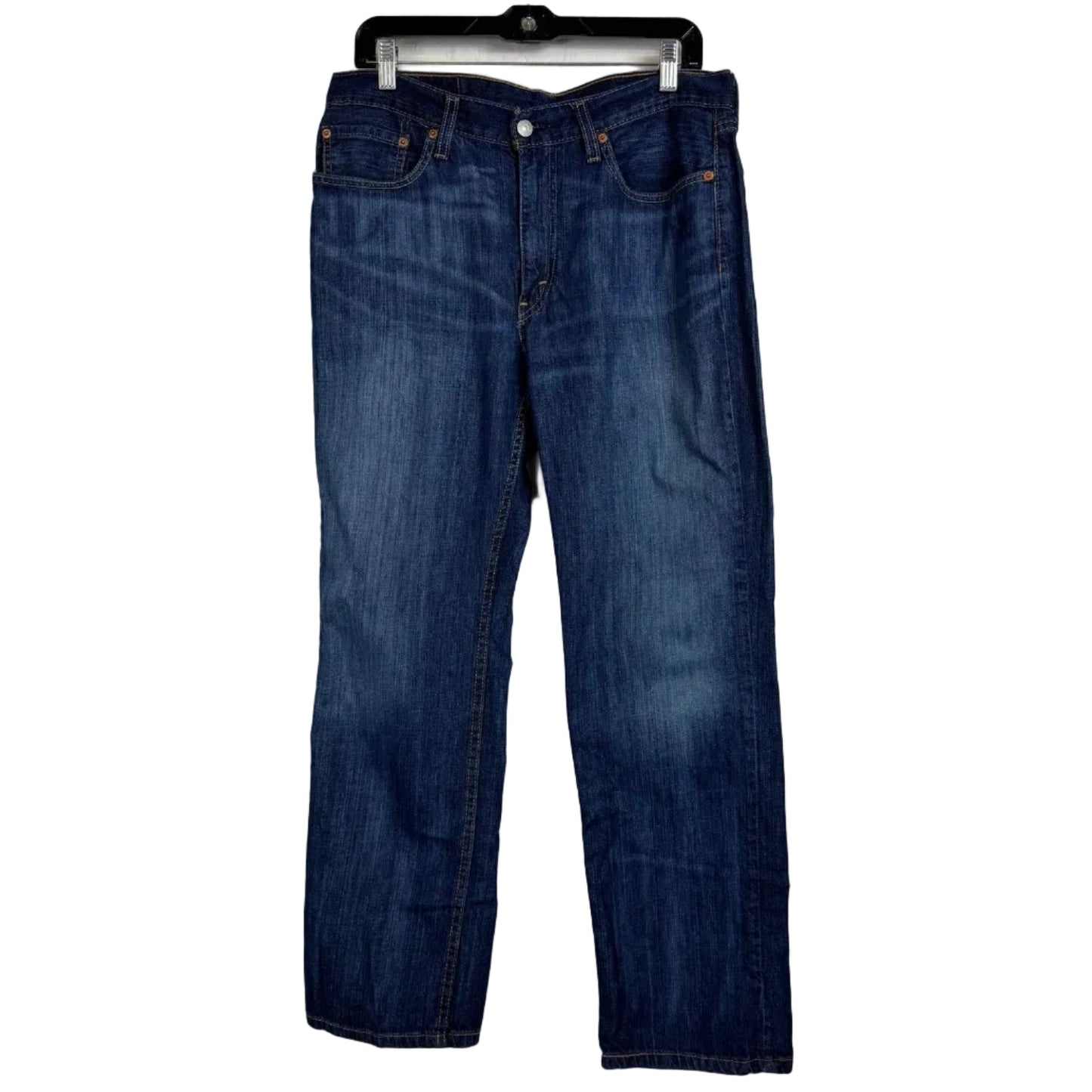 Levi Strauss Blue Straight Cut Jeans Men's 33x30