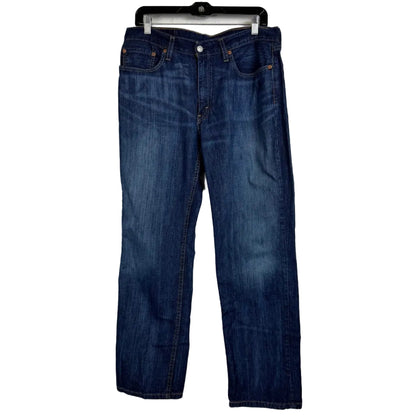 Levi Strauss Blue Straight Cut Jeans Men's 33x30