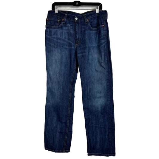 Levi Strauss Blue Straight Cut Jeans Men's 33x30