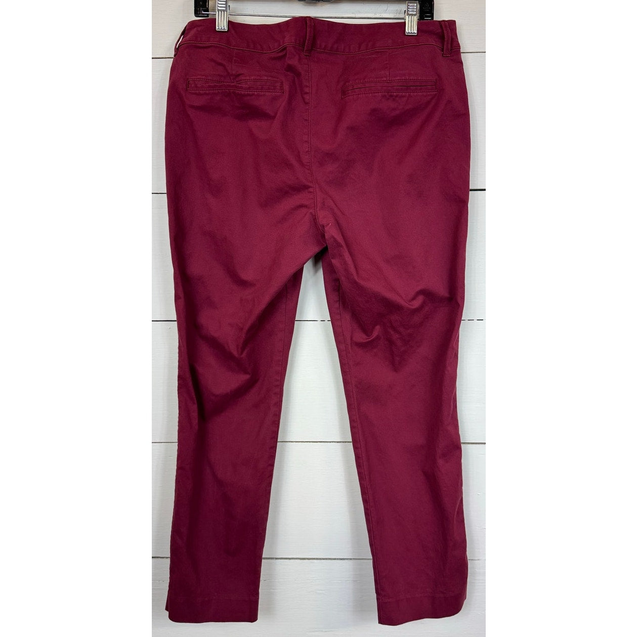 Old Navy Red Pants Women's 12
