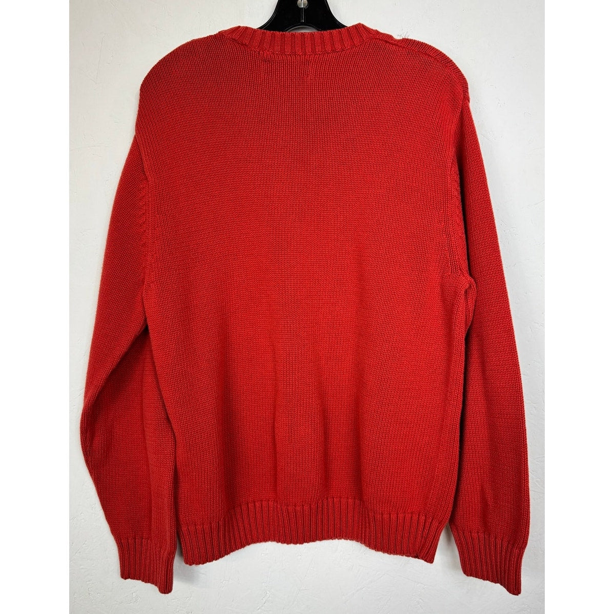 Chaps Orange Sweater Men's Large