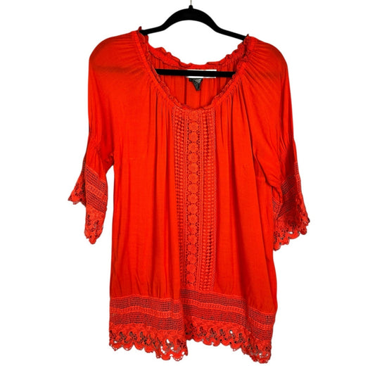 Urban Mangoz 3/4 Sleeve Top Women's Size XL