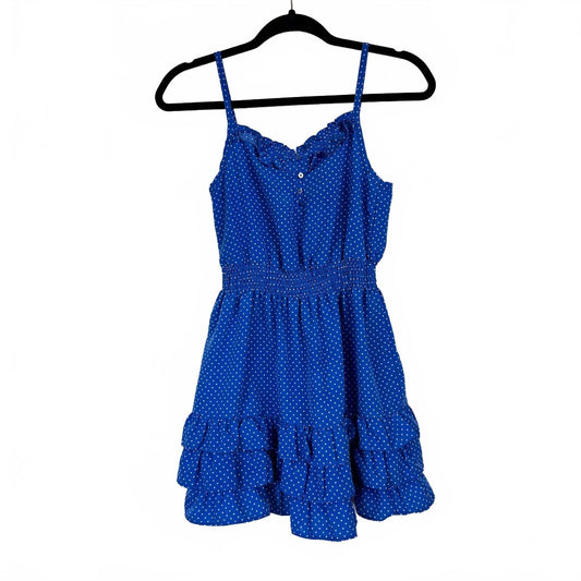 Cherokee Blue Sleeveless Girl's Dress Size Large