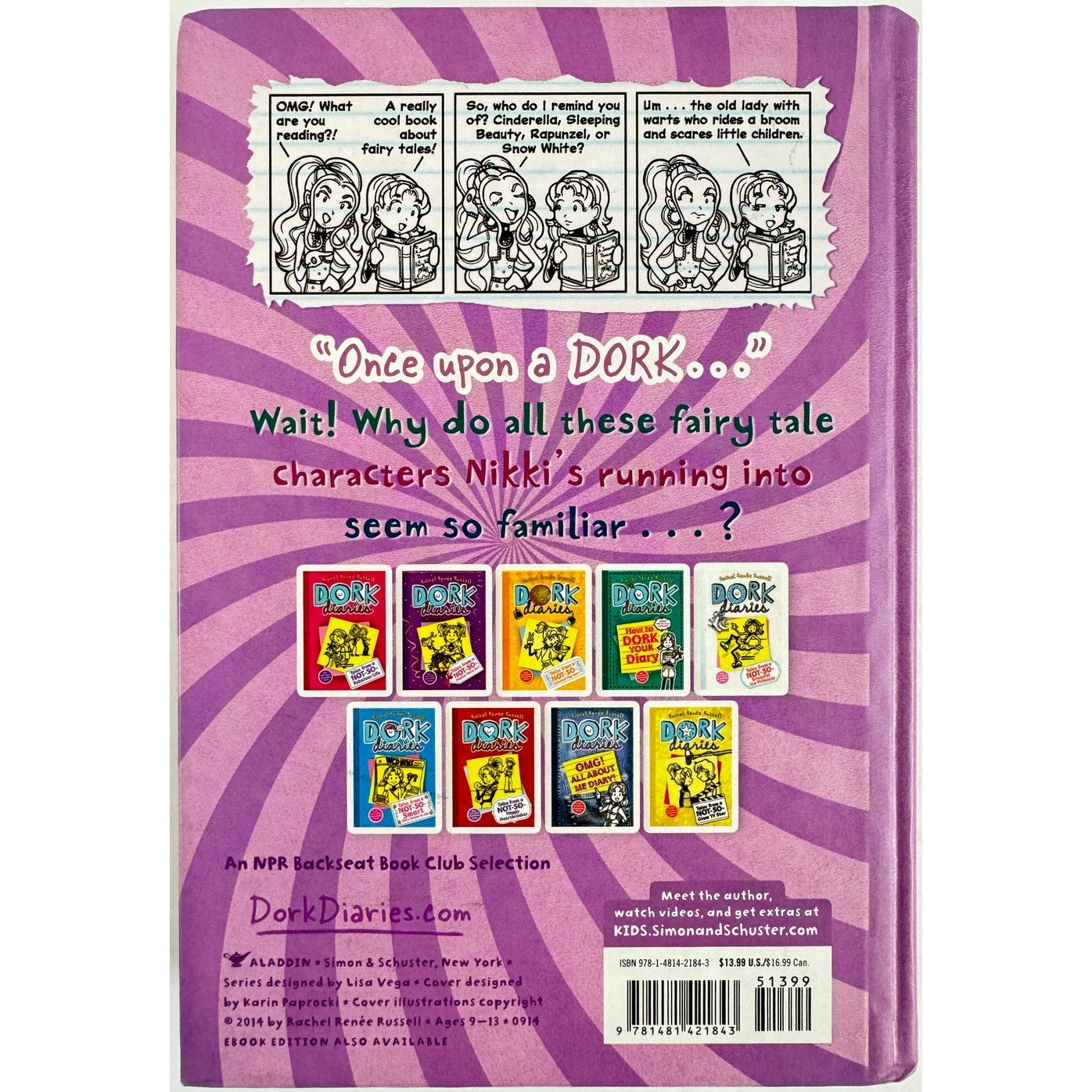 Dork Diaries: Tales from a Not-So-Happily Ever After (Hardcover)