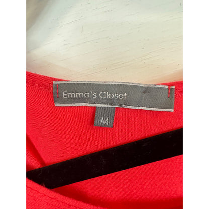 Emma's Closet Orange Blouse Women's Medium
