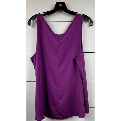 Elle Sleeveless Blouse Women's Size XL