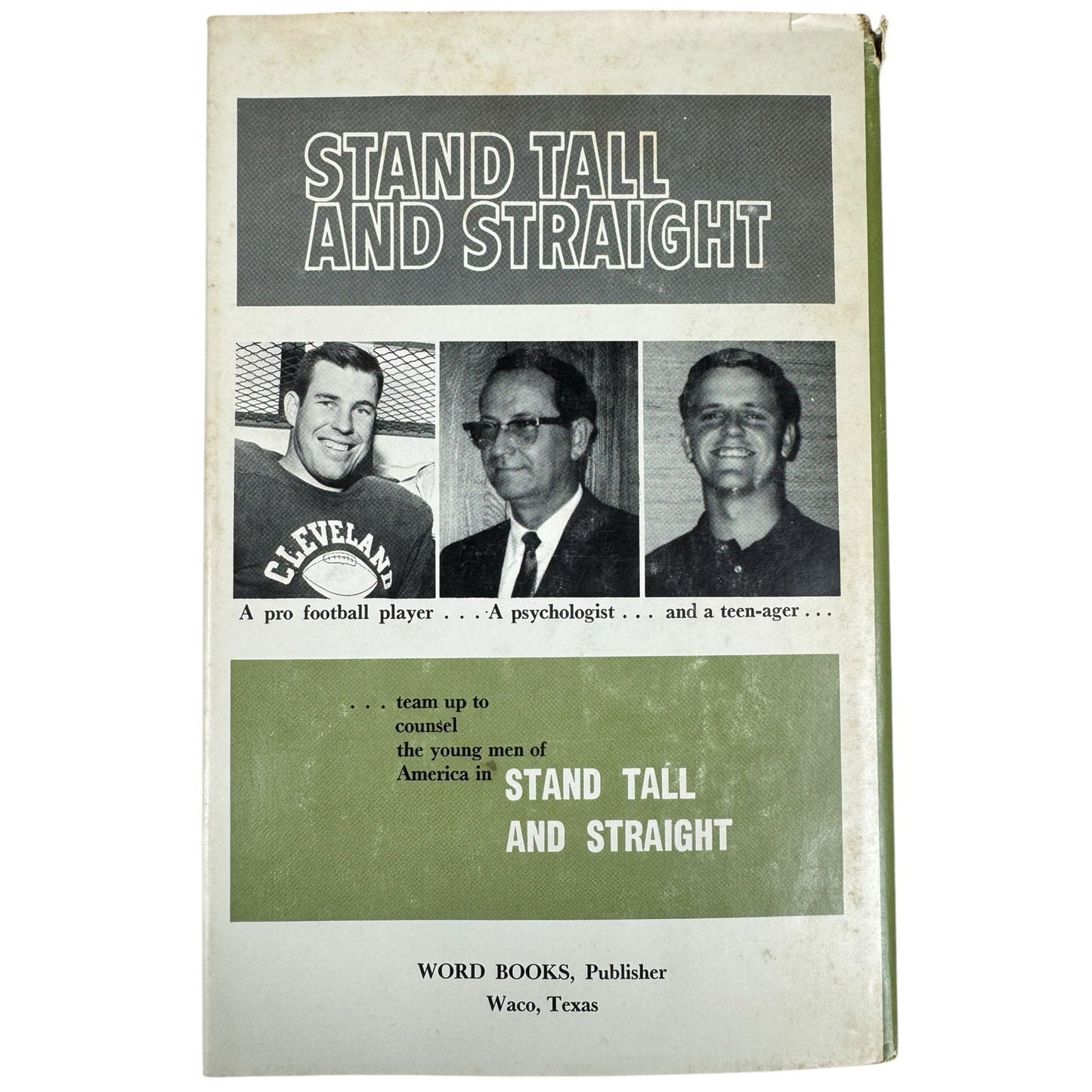 Stand Tall and Straight by Bill Glass (Hardcover)