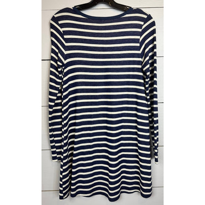 Color Thread Long Sleeve Dress Women's Size Small