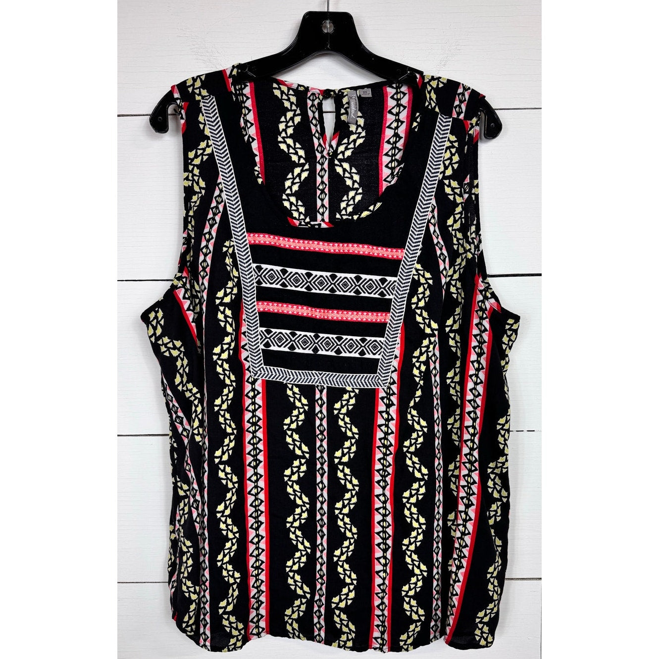 New Directions Sleeveless Blouse Women's Size 2X