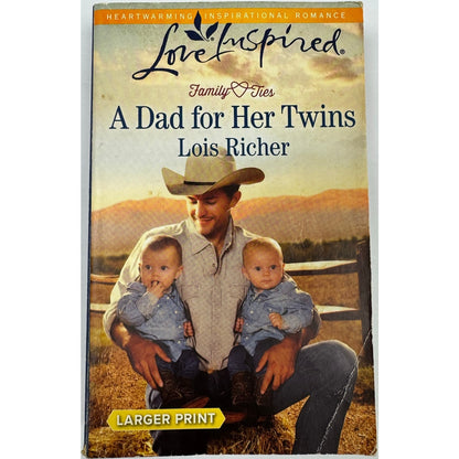 A Dad for Her Twins by Lois Richer (Paperback)