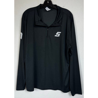 Snap On Black Long Sleeve Shirt Men's Large
