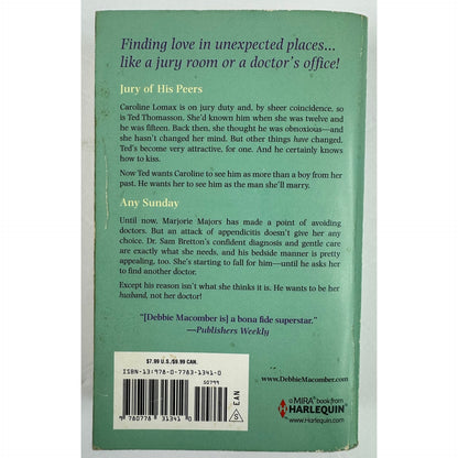 The Unexpected Husband: Jury of His Peers / Any Sunday (Paperback)