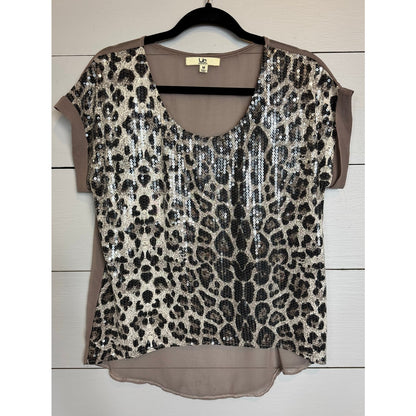 Ya Los Angeles Short Sleeve Top Women's Size Medium