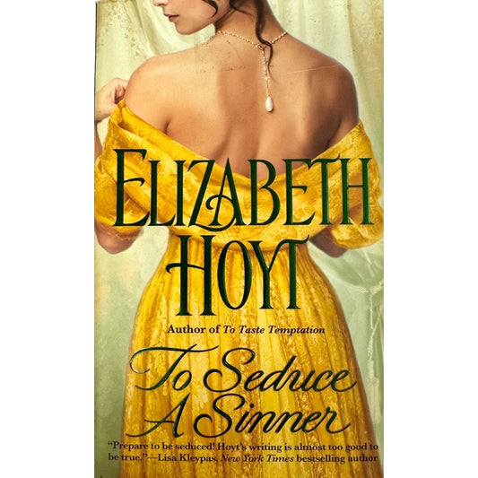 To Seduce a Sinner by Elizabeth Hoyt (Paperback)