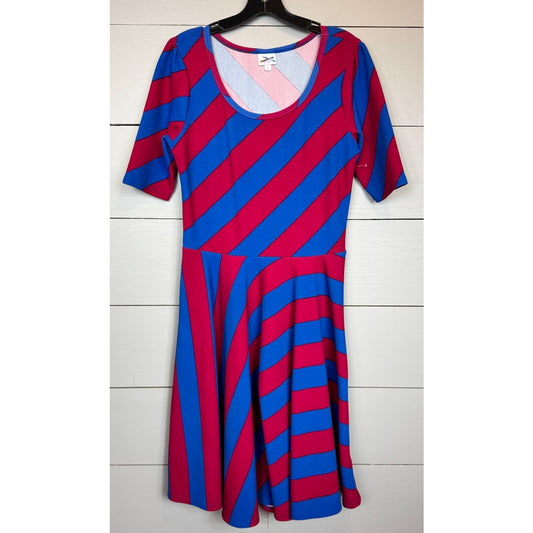 LuLaRoe Short Sleeve Dress Women's Size XL