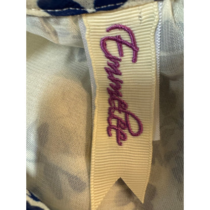 EmmeLee 3/4 Sleeve Floral Blouse Women's Size Medium