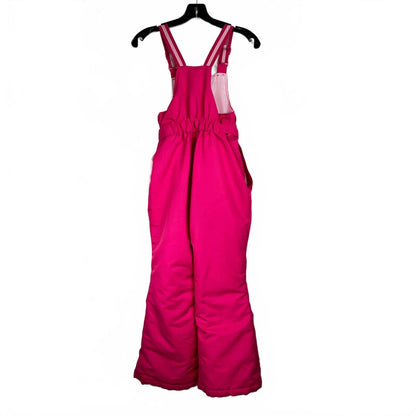 Swiss Tech Pink Snow Overalls Girl's Size Medium