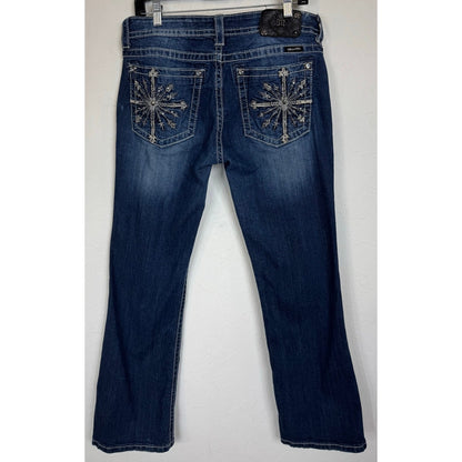 Miss Me Blue Bootcut Jeans Women's 33