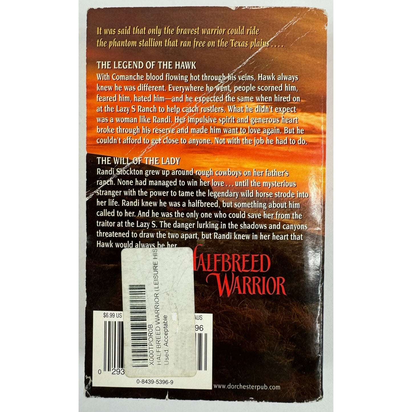 Halfbreed Warrior by Bobbi Smith (Paperback)