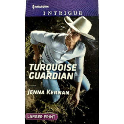 Turquoise Guardian by Jenna Kernan (Paperback) (Large Print)