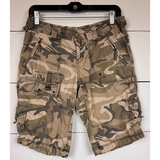 Aeropostale Long Camo Shorts Women's Size 7/8
