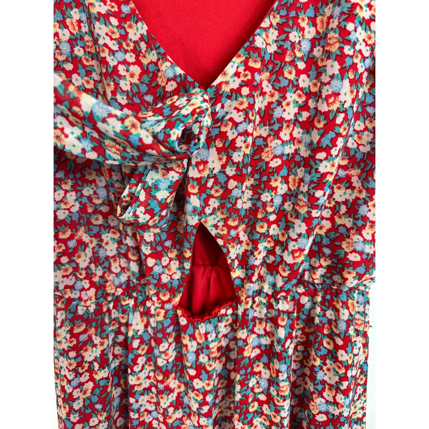 Pink Lily Short Sleeve Dress Women's Size Small