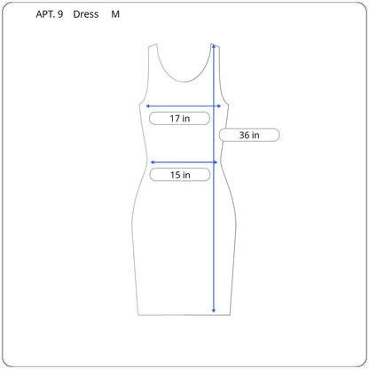 APT. 9 Sleeveless Dress Women's Size Medium