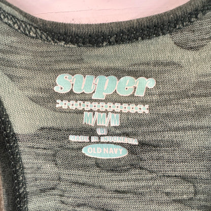 Old Navy Camo Tank Top Girl's Size Medium (8)