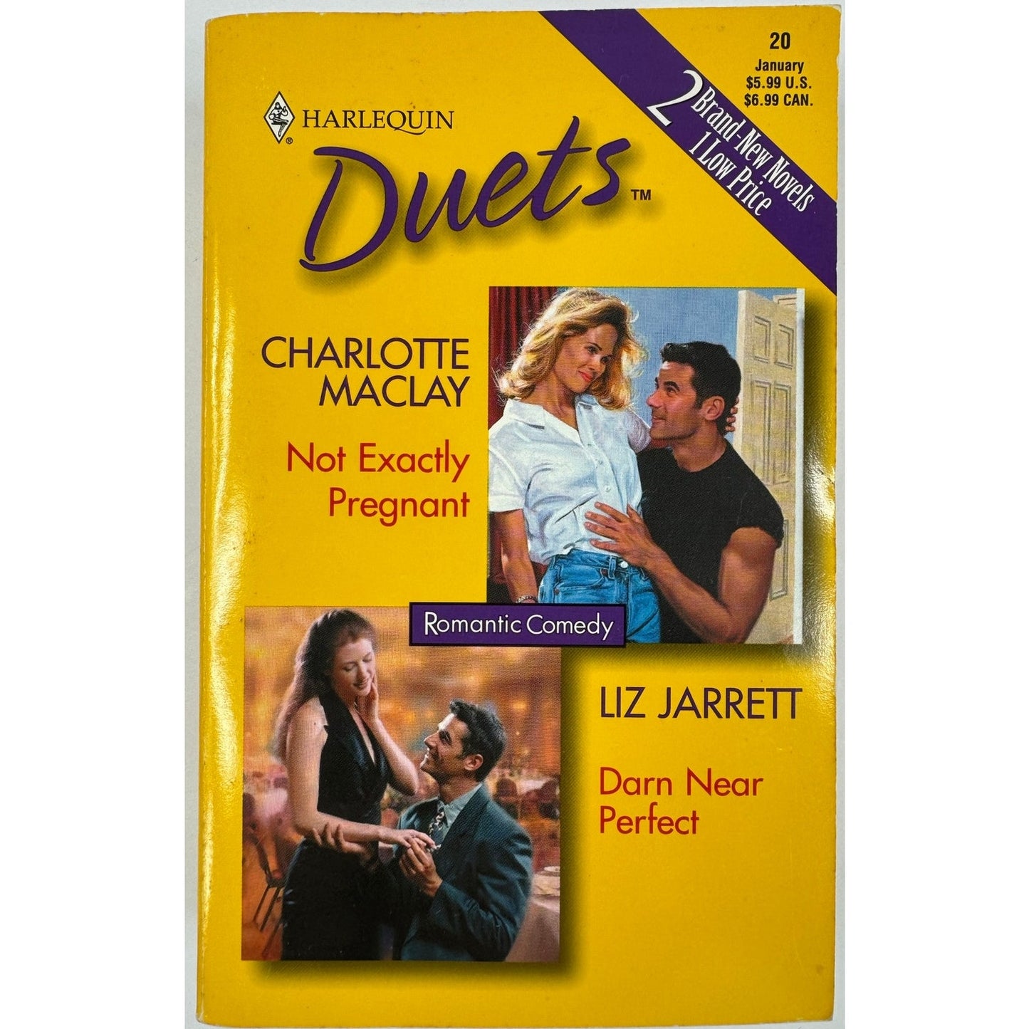 Not Exactly Pregnant / Darn Near Perfect by Charlotte Maclay (Paperback)