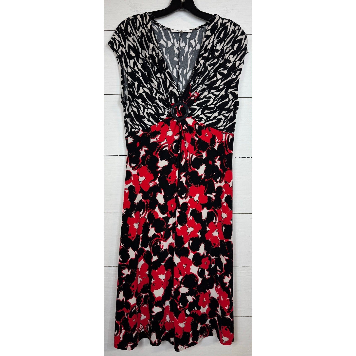 Evan-Picone Sleeveless Midi Dress Women's Size 14