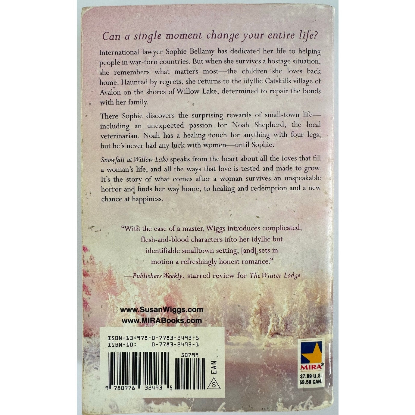Snowfall at Willow Lake by Susan Wiggs (Paperback)