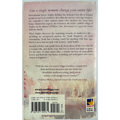 Snowfall at Willow Lake by Susan Wiggs (Paperback)