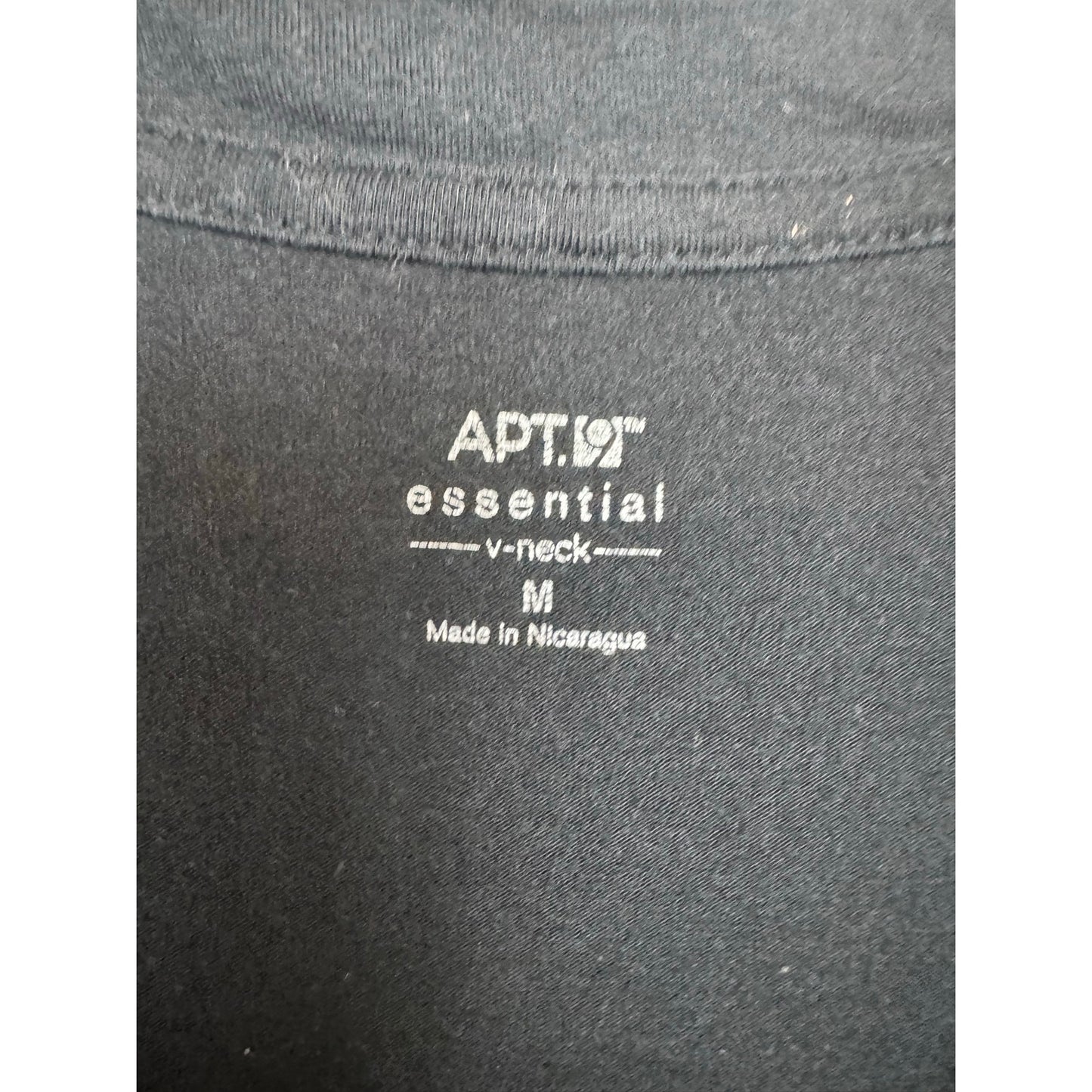 Apt.9 Black Long Sleeve Blouse Women's Medium
