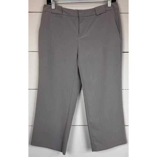 Daisy Fuentes Gray Dress Capris Women's Size 4