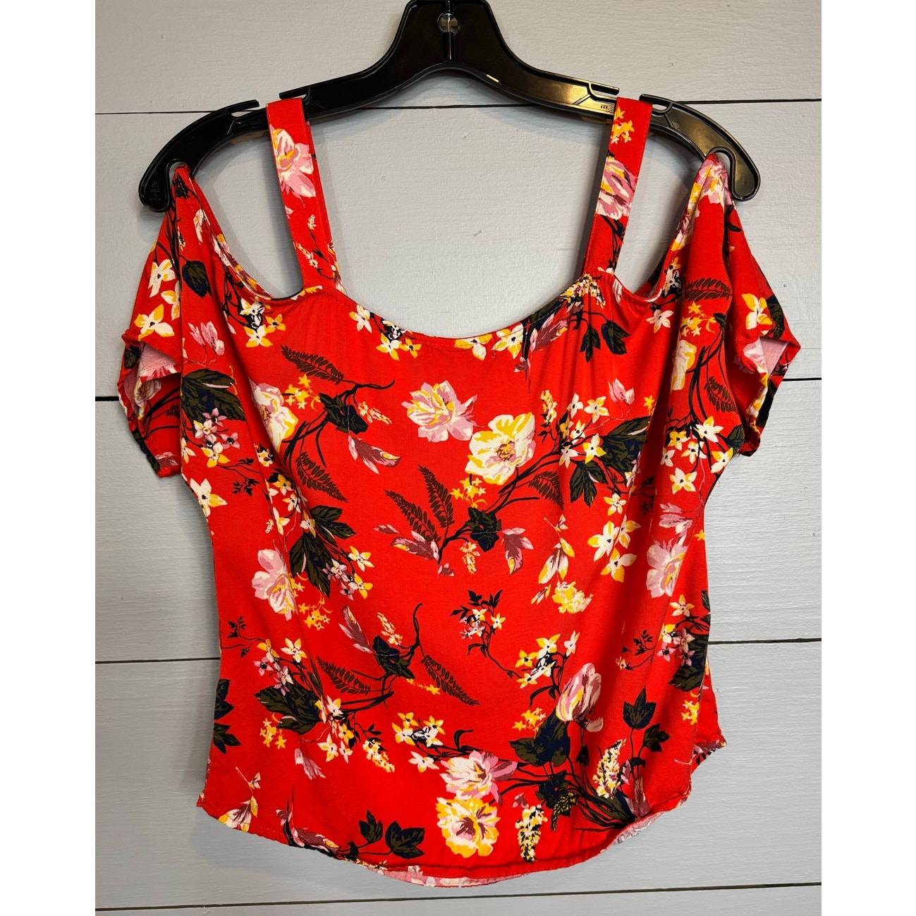 Just Fab Short Sleeve Top Women's Size Small