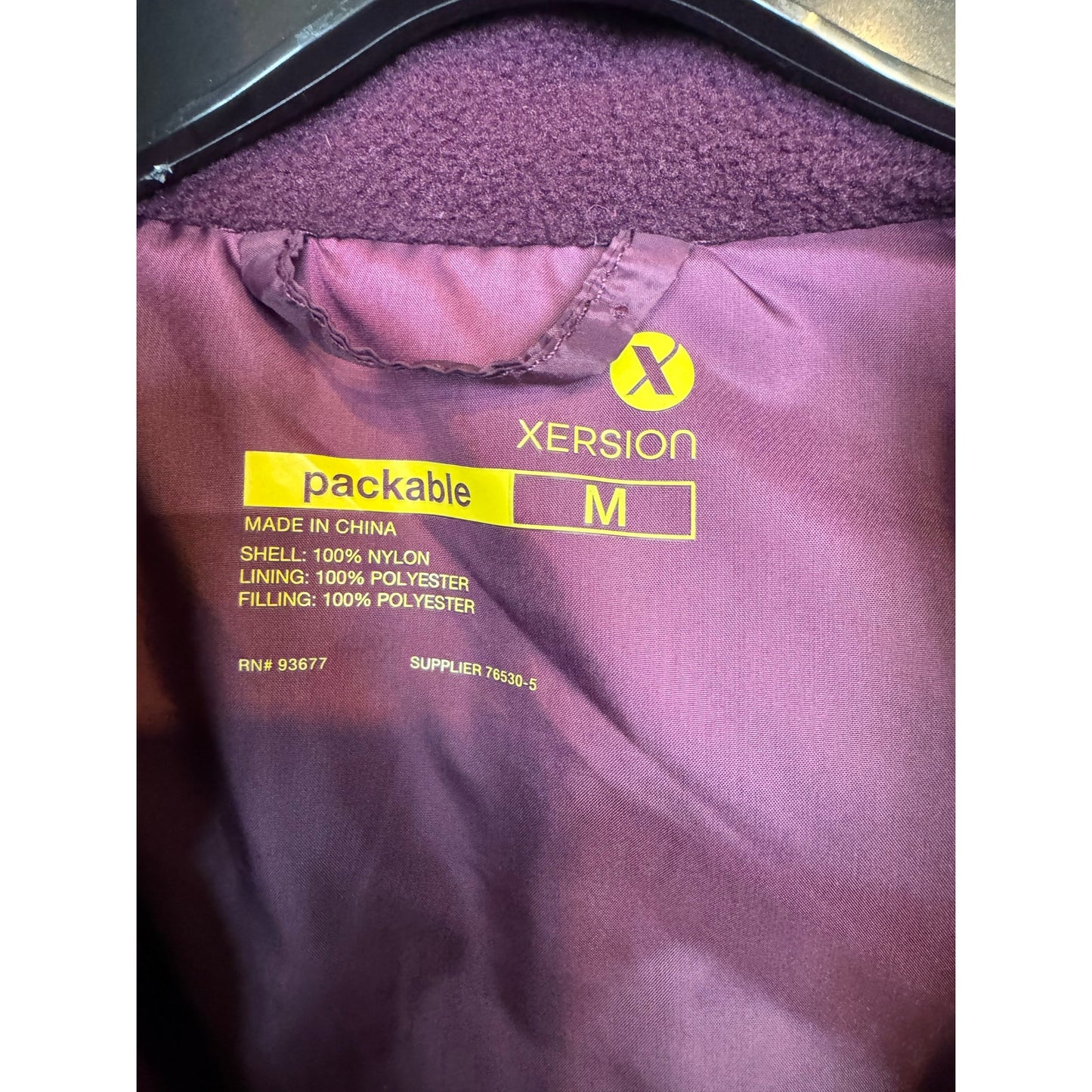 Xersion Puffer Vest Women's Size Medium