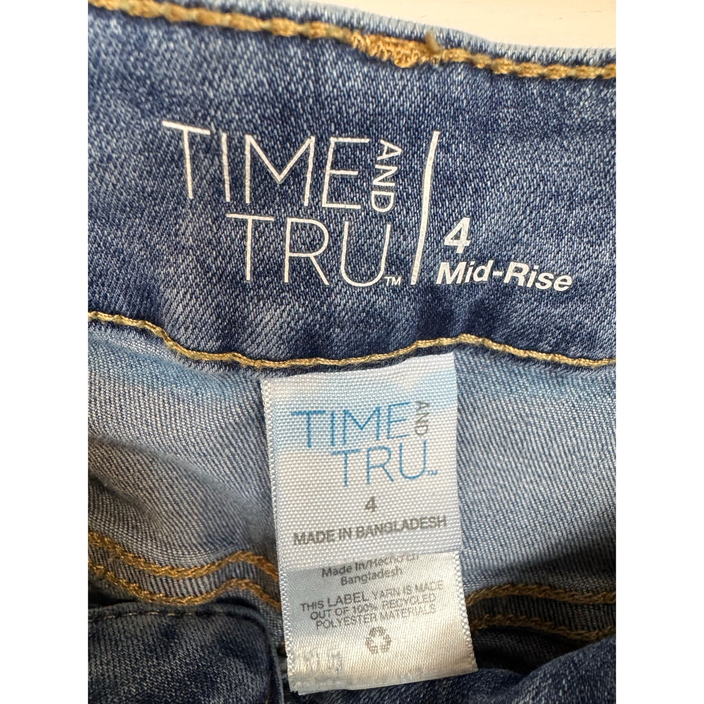Time and Tru Denim Shorts Women's Size 4
