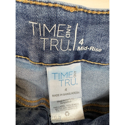 Time and Tru Denim Shorts Women's Size 4