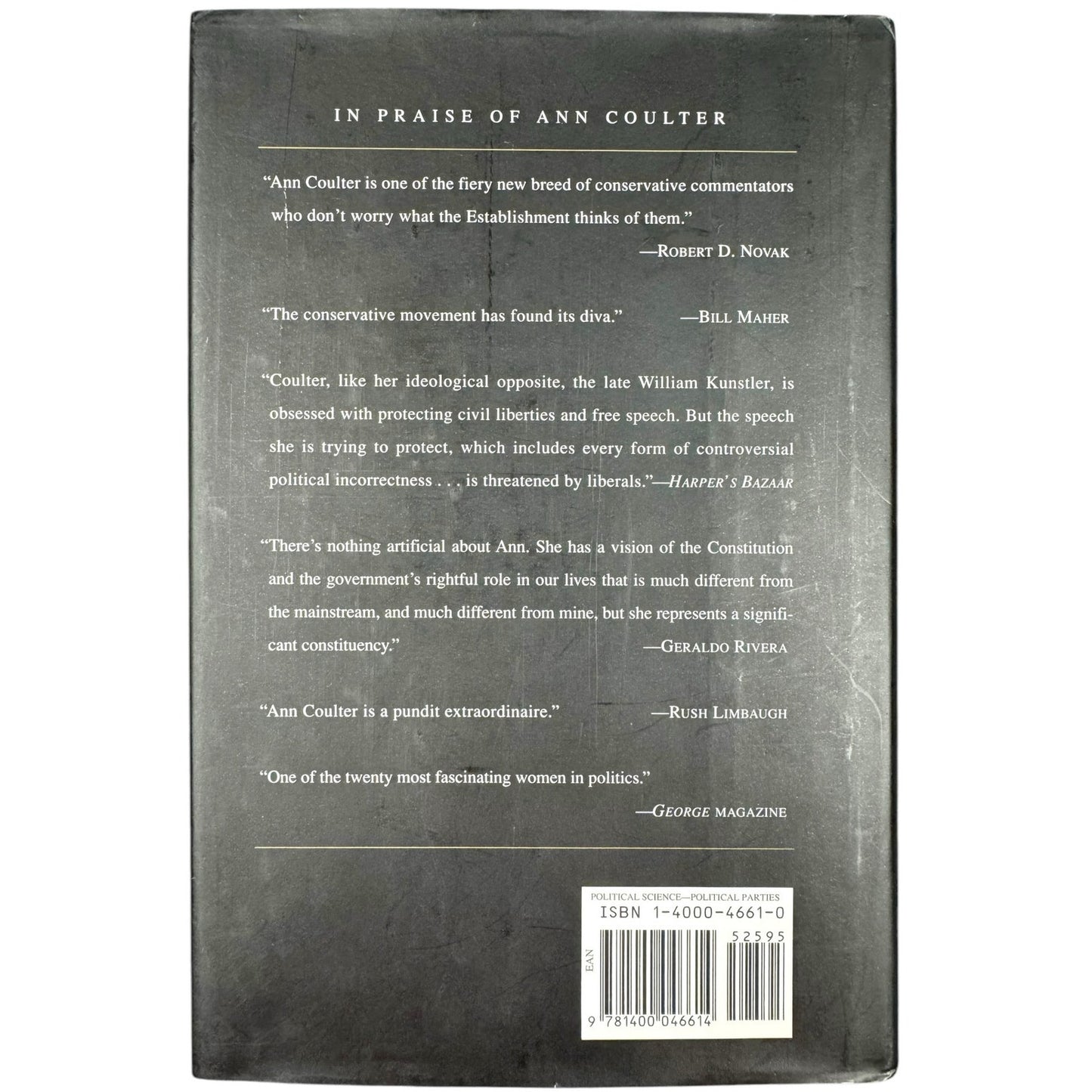 Slander: Liberal Lies About the American Right by Ann Coulter (Hardcover)