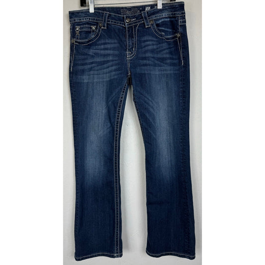 Miss Me Blue Bootcut Jeans Women's 33