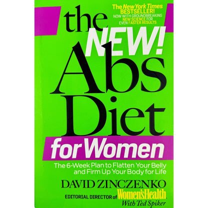 The New Abs Diet for Women by David Zinczenko (Hardcover)