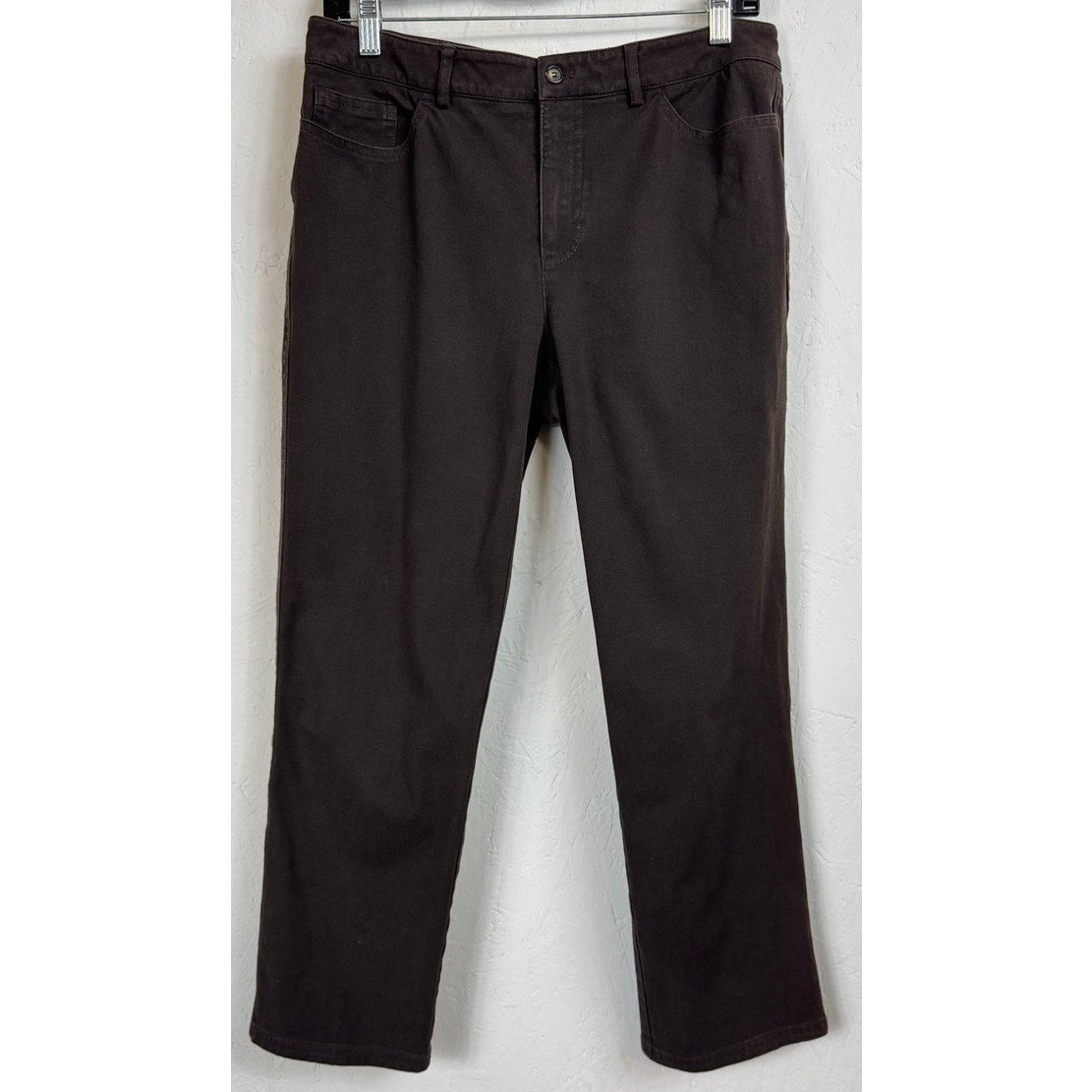 Peace Of Cloth Brown Skinny Capris Women's Size 6