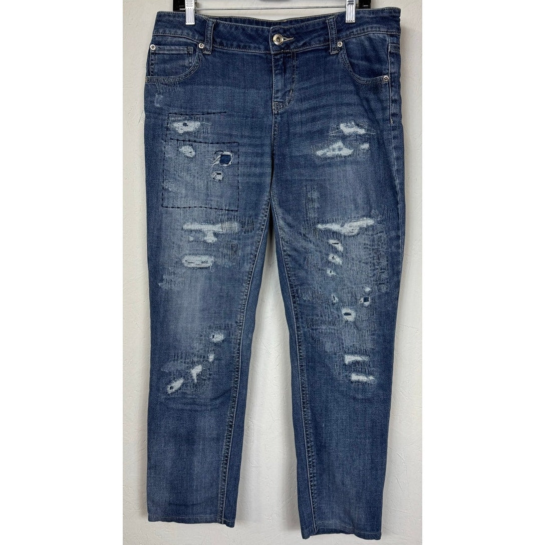 Maurices Blue Straight Jeans Women's Size 14