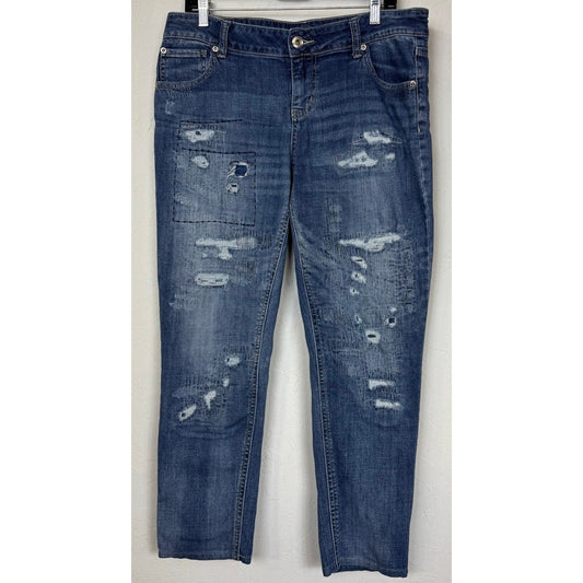 Maurices Blue Straight Jeans Women's Size 14