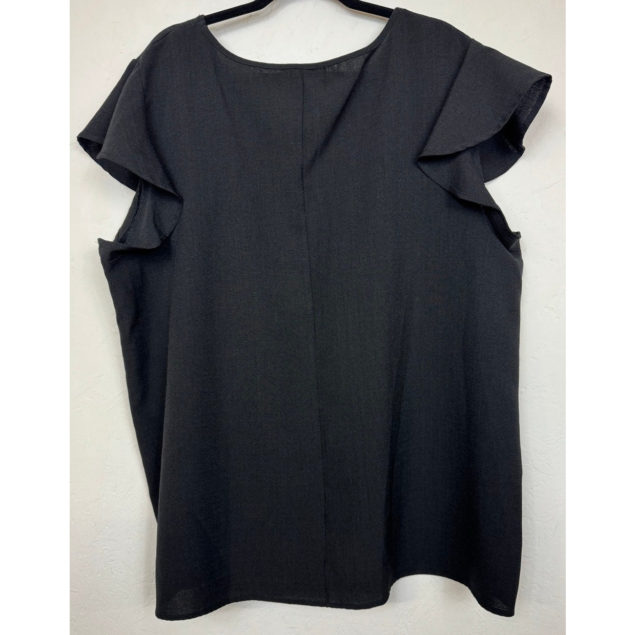 Haptics Black Blouse Women's 3x