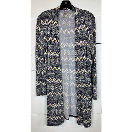 Crepas Long Sleeve Cardigan Women's Size Large